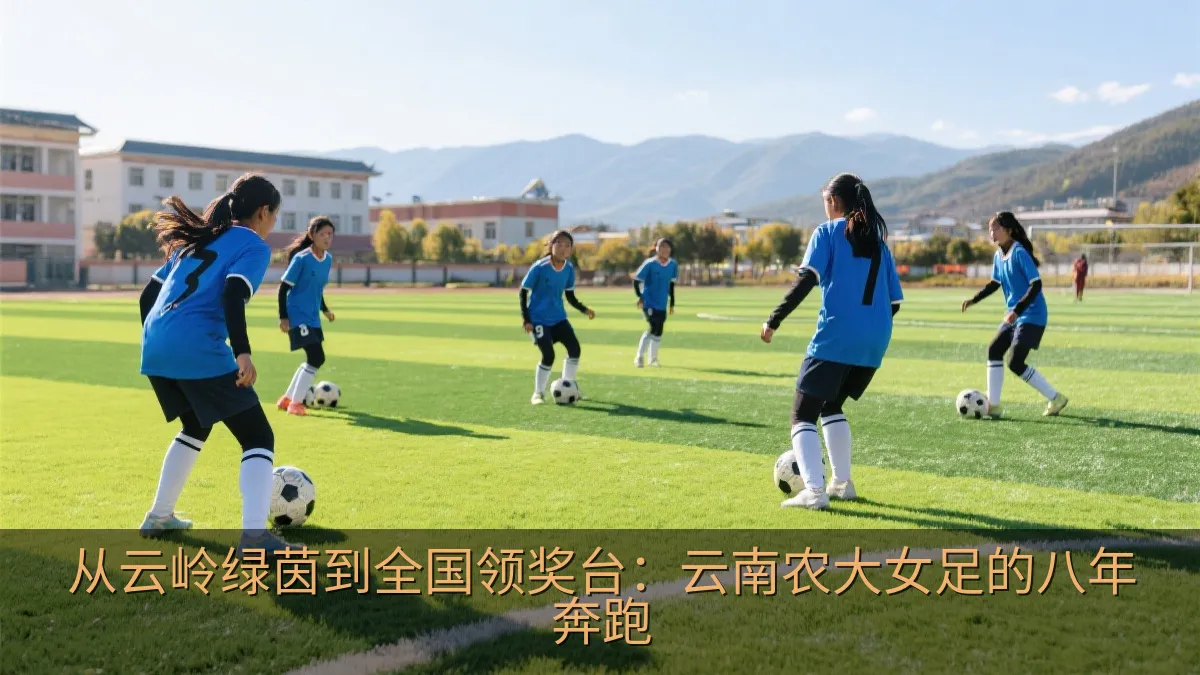 从云岭绿茵到全国领奖台：云南农大女足的八年奔跑