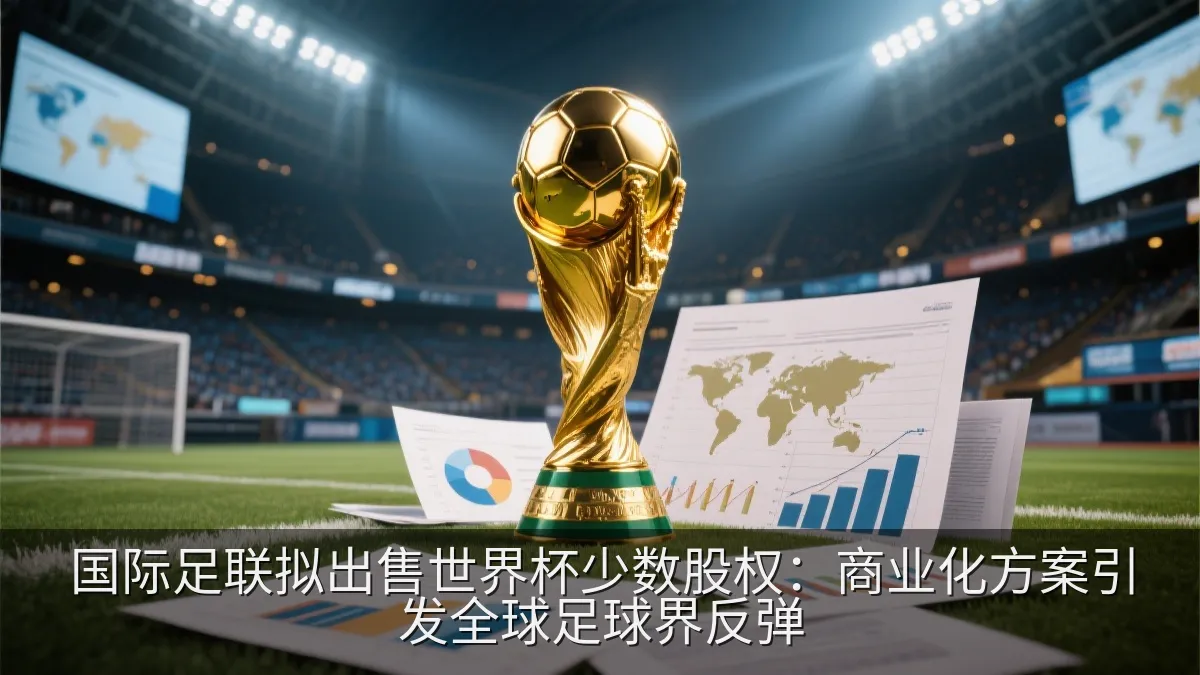 国际足联拟出售世界杯少数股权：商业化方案引发全球足球界反弹